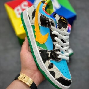 Ben & Jerry's x Nike SB Dunk Low Pro QS Milk Ice Cream - Image 2