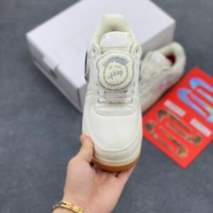 Travis Scott XNike Air Force 1 Low"ravis Scott White" - Image 9