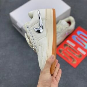 Travis Scott XNike Air Force 1 Low"ravis Scott White" - Image 8