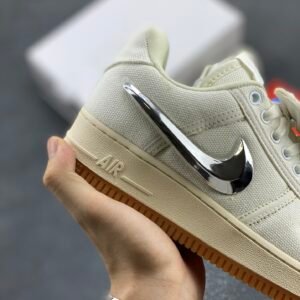 Travis Scott XNike Air Force 1 Low"ravis Scott White" - Image 5