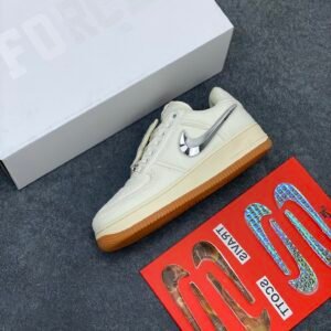 Travis Scott XNike Air Force 1 Low"ravis Scott White" - Image 4