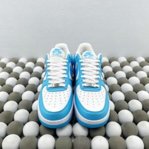 AirForce1Low White and Blue AF1 - Image 8