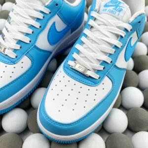 AirForce1Low White and Blue AF1 - Image 3