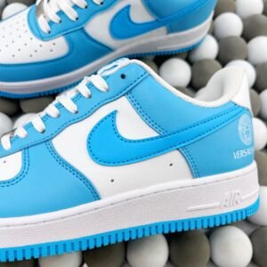 AirForce1Low White and Blue AF1 - Image 2