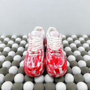 Air Force 1 crime scene white and red AF1 Air Force - Image 8